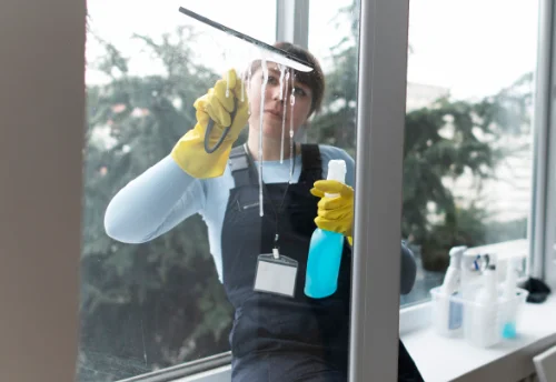 Nettoyage de vitres intérieures et extérieures à Ginestas